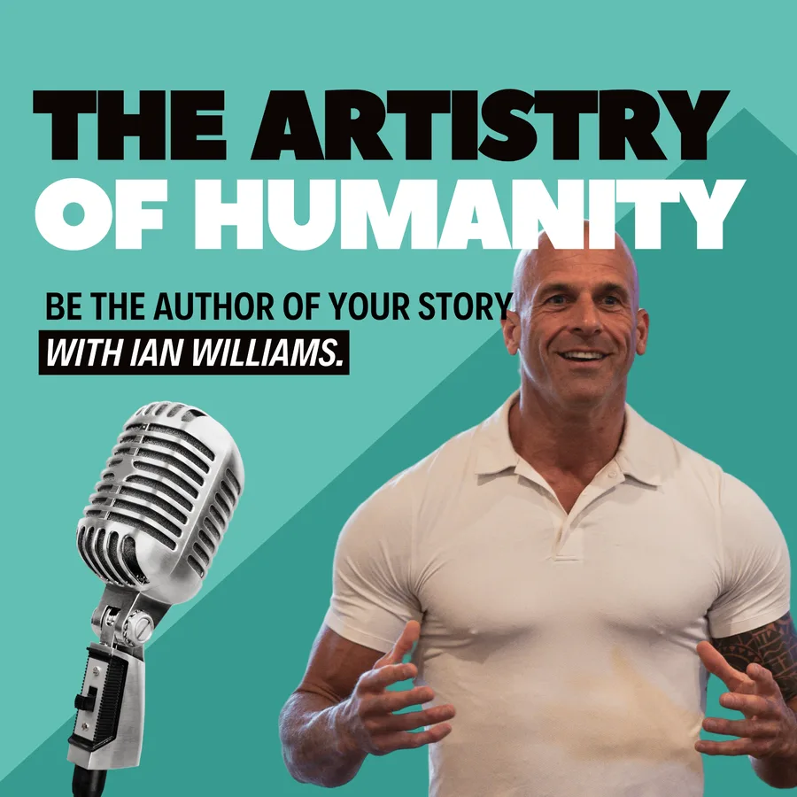 The Artistry of Humanity podcast cover, with Ian Williams